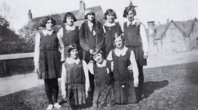 G.F.S. Country Dance Team (Girls Friendly Society).