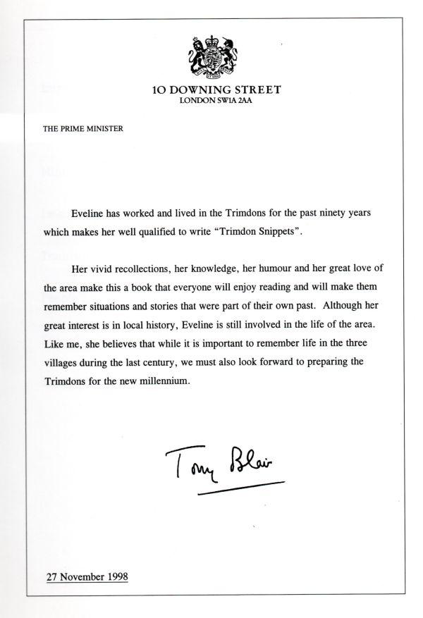 Introduction written by Tony Blair